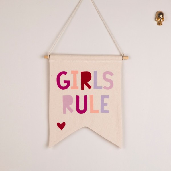 Girls Rule Flag TN